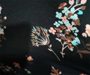 丝人丝双绉印花